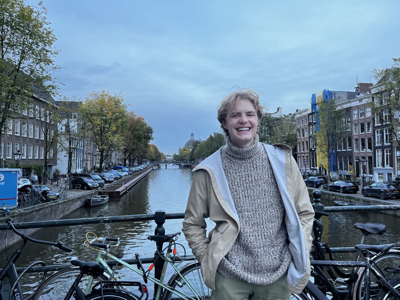 Profile picture of me in Amsterdam!